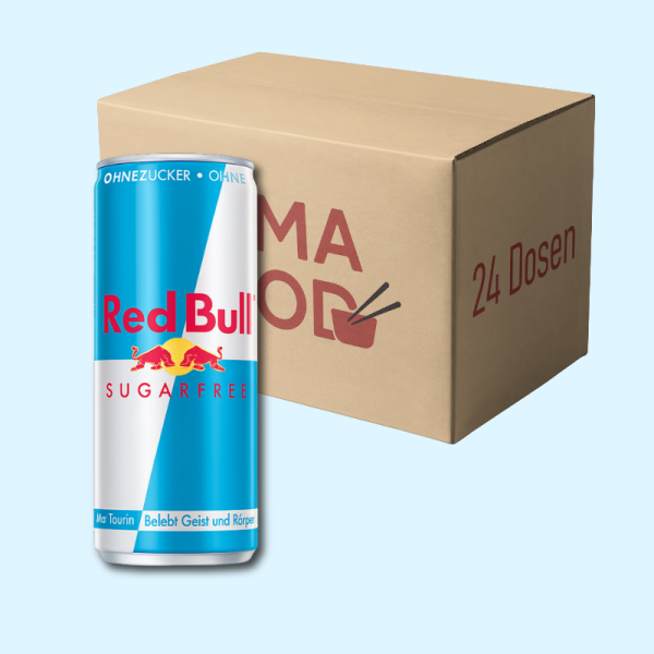 Red Bull Energy Sugarfree 24 x 250 ml (plus deposit)