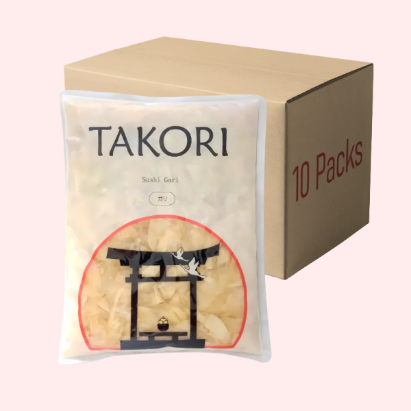 Takori White Gari Ginger, 10 x 1 kg carton