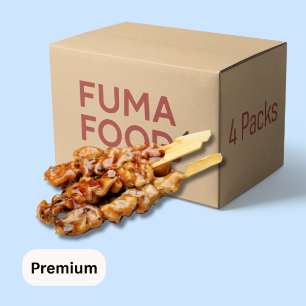 Takori Yakitori-Spieße 40g Premium 4x1,6kg Karton