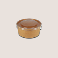 PET Lid, 148 mm diameter, transparent