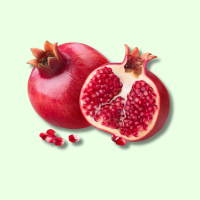 Frisch Granatapfel Stück